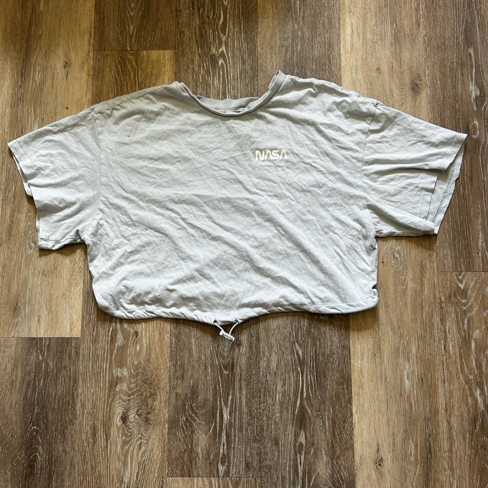 Nasa Cinch Crop Top